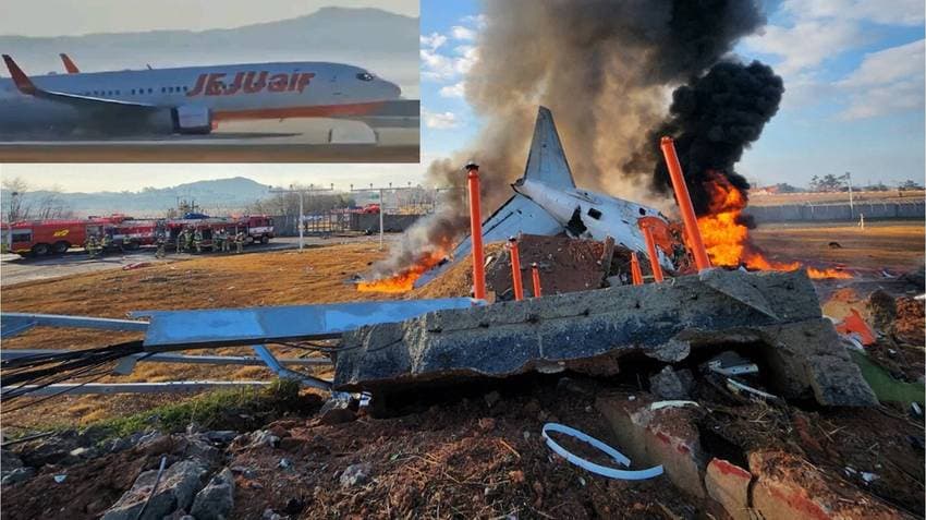 28 Dead As Plane Crash-Lands At South Korean Airport