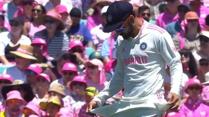 BGT: Kohli Engages In Fun Banter With SCG Crowd, Imitates Scenes From Sandpaper Scandal