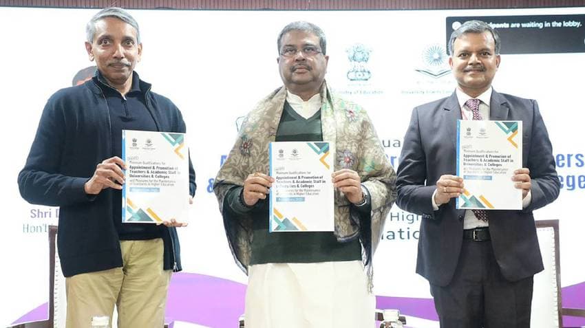 UGC Revamps Eligibility Criteria For Faculties' Appointment; Union Minister Pradhan Releases Draft Guidelines