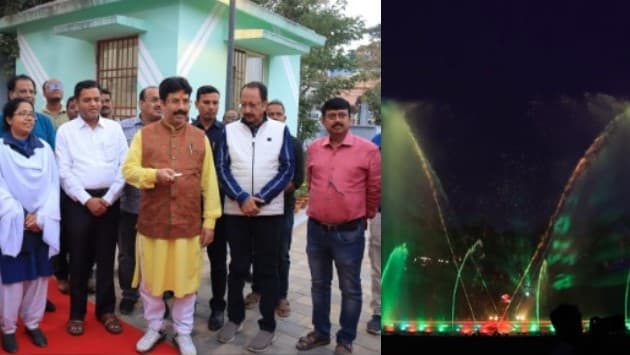 H&UD Minister Krushna Chandra Mahapatra Unveils Three Parks, Musical Fountain In Bhubaneswar