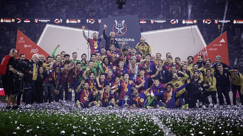 Barcelona Crushes Real Madrid To Win Spanish Supercup