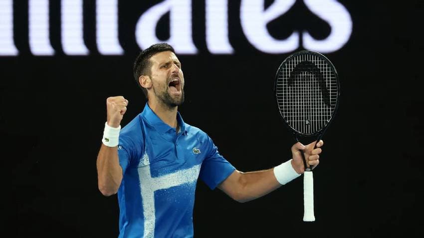 Australia Open: Djokovic Breaks Federer's Record For Most Grand Slam Matches Played