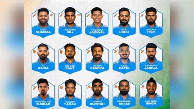 Bumrah, Shami Included In India's Champions Trophy Squad