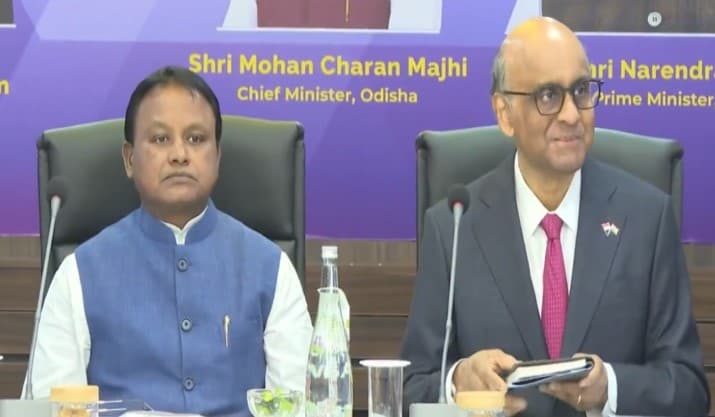 Singapore President’s Historic Visit To Odisha Marks New Era Of Development: CM Mohan Majhi