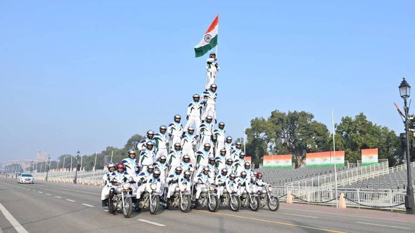 Indian Army's Daredevils Set New World Record For Highest Human Pyramid