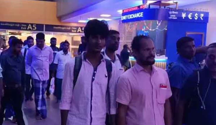 41 Indian Fishermen Arrested By Sri Lankan Navy Return To Chennai Airport