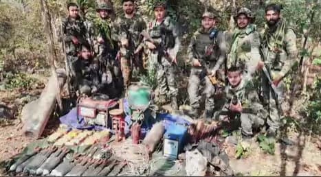 Security Personnel Seize 50 KG IED, Foil Maoists' Big Plan