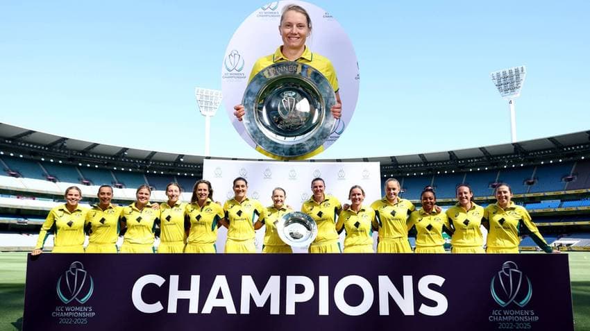 Alyssa Healy Leads Australia To 3rd Consecutive ICC Women's Championship Title
