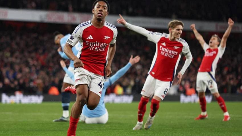 PL: Arsenal’s Five Star Performance Hand Man City Crushing Defeat At Emirates