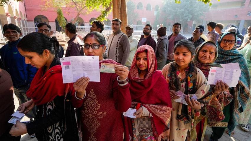 Delhi Election: 33.31 Per Cent Turnout Till 1 PM