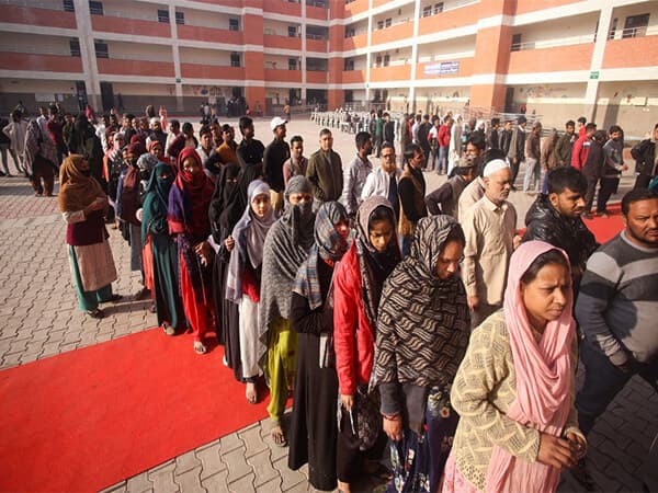 Delhi Polls: 46.55 % Voter Turnout Recorded Till 3 PM