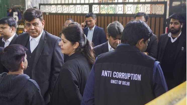 ACB Team Arrives At Arvind Kejriwal's Residence After Poaching Allegations Made Against BJP