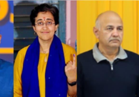 Delhi Polls Results: Early Trends Show CM Atishi, Sisodia Trailing