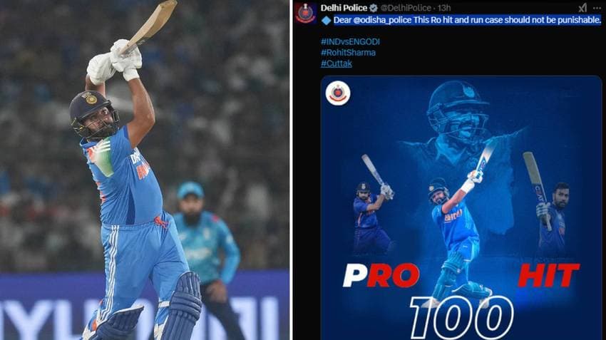 India vs England At Barabati: Netizens Left In Awe Of Delhi Police’s Creativity