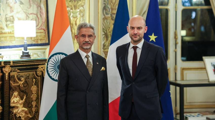 EAM Jaishankar Meets French FM, Discusses AI And Innovation