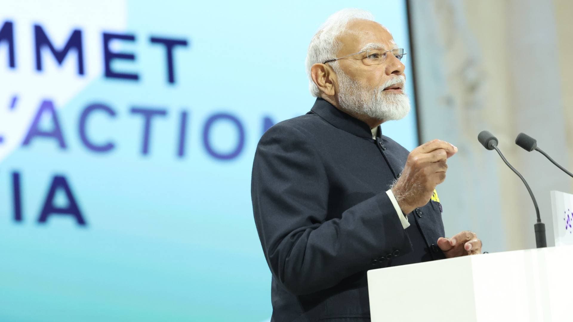 PM Modi Pitches India For Investment Among French Business Leaders At Paris CEO Forum