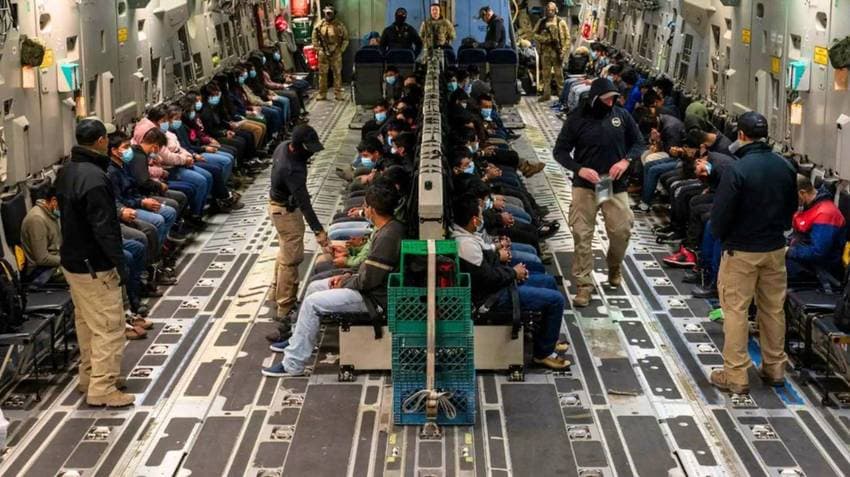 Second Batch Of 119 Illegal Immigrants From US To Reach India Today
