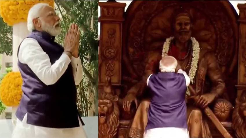"Inspires Us In Building Strong, Self-Reliant India": PM Modi Pays Homage To Chhatrapati Shivaji Maharaj