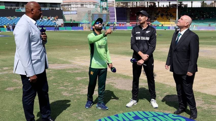 Champions Trophy: Pakistan Elect To Bowl First Against NZ In Tournament Opener