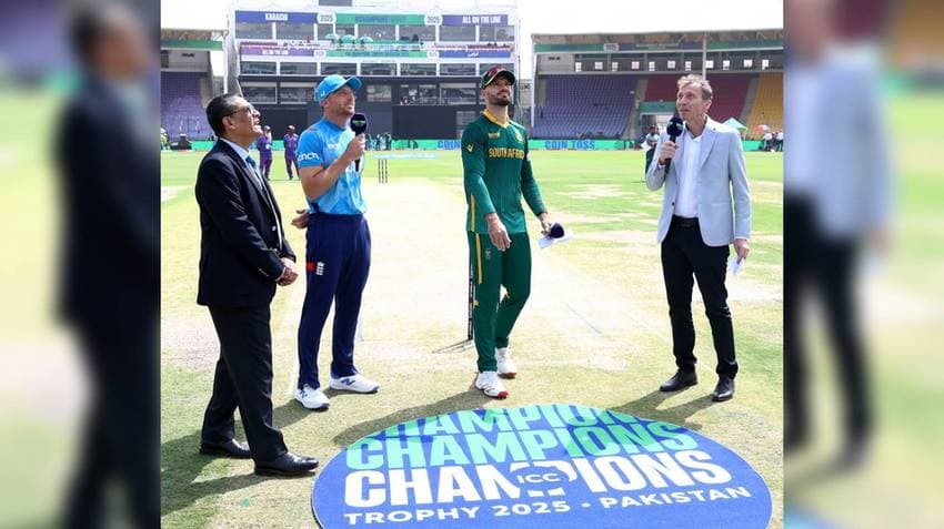 Champions Trophy: England Elect To Bat First Against South Africa In Buttler’s Final Game As Captain