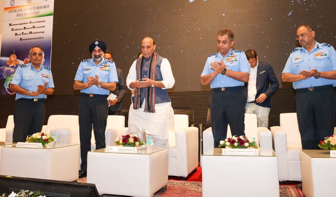 Rajnath Singh Becomes First Raksha Mantri To Visit IAF’s Institute Of Aerospace Medicine In Bengaluru