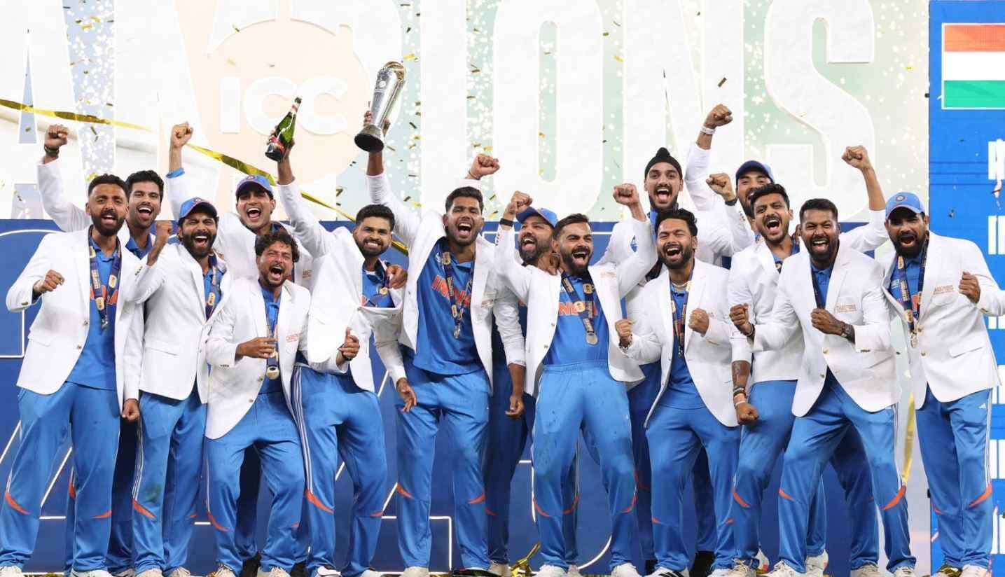 India Fly High Over Kiwis To Clinch Third Champions Trophy Title
