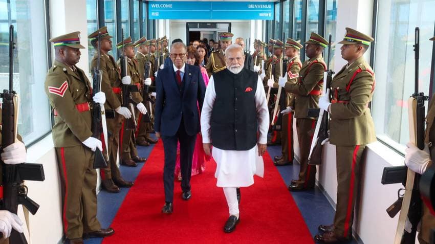 PM Modi returns to India after concluding two-day State Visit to Mauritius