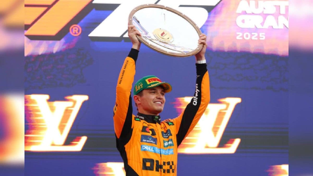 F1: McLaren's Norris Beats Verstappen To Win Australian GP 