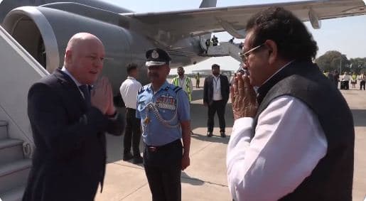 New Zealand PM Arrives In New Delhi, Set To Be Chief Guest At Raisina Dialogue Edition 10