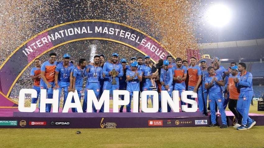 International Masters League: India Beat West Indies, Crowned Champions