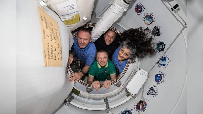 SpaceX Capsule Carrying Astronauts Sunita Williams, Barry Wilmore Undocks From Space Station