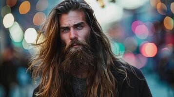 Long Beard Can Cause Acne