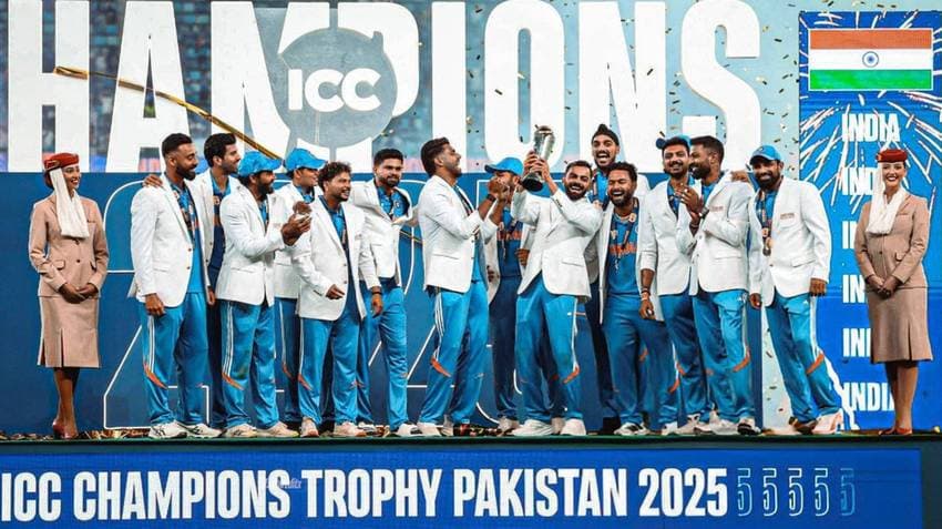 BCCI Announces Cash Prize Of Rs 58 Crores For India's CT 2025 Winning Contingent