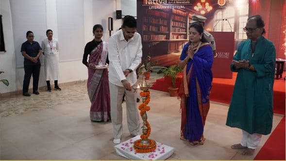 Odisha Governor Inaugurates "Tattva" Art & Literature Fest 2025 At Sri Sri University