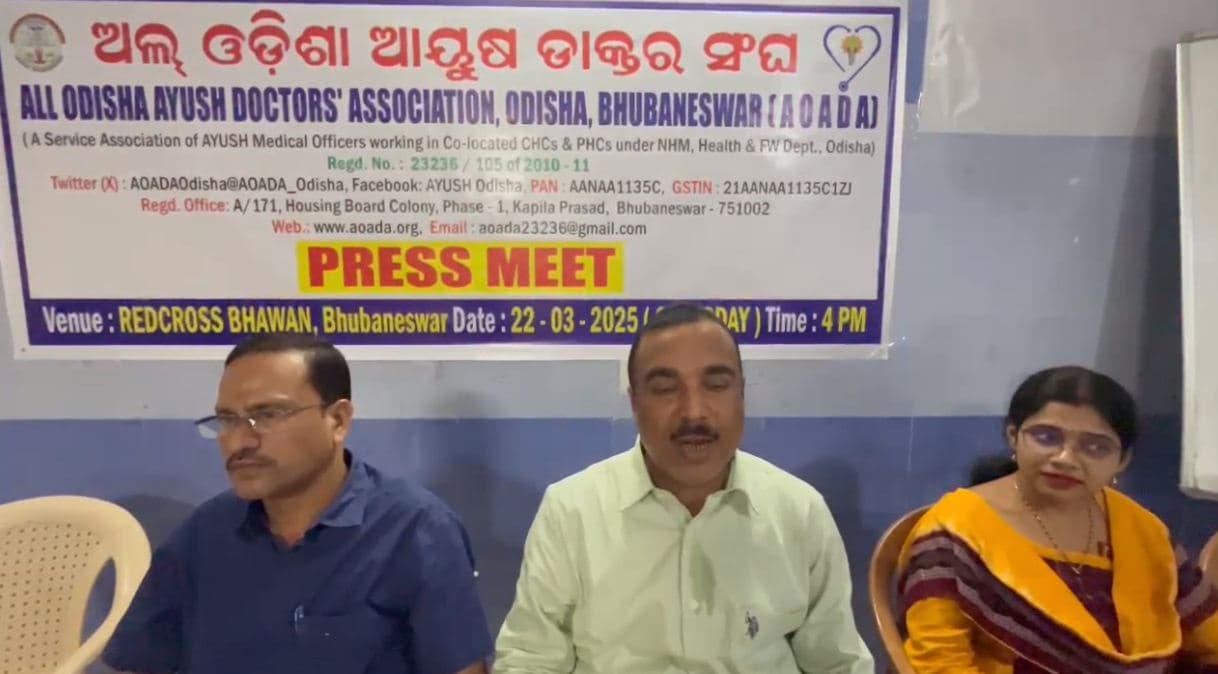 Odisha: AYUSH Doctors Announce Statewide Strike From March 27