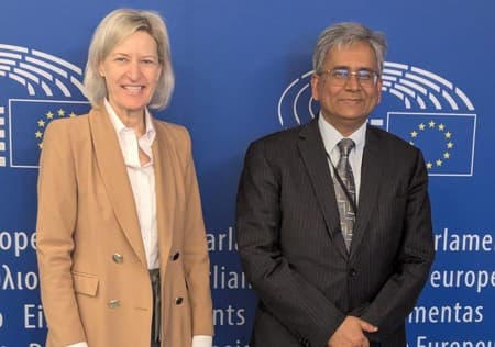 India-EU Ties In Focus: Ambassador Saurabh Kumar Meets MEP Angelika Niebler