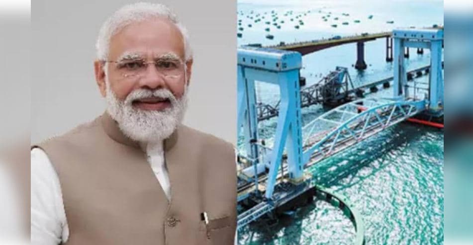 PM Modi To Inaugurate Pamban Railway Bridge In Rameswaram On April 6