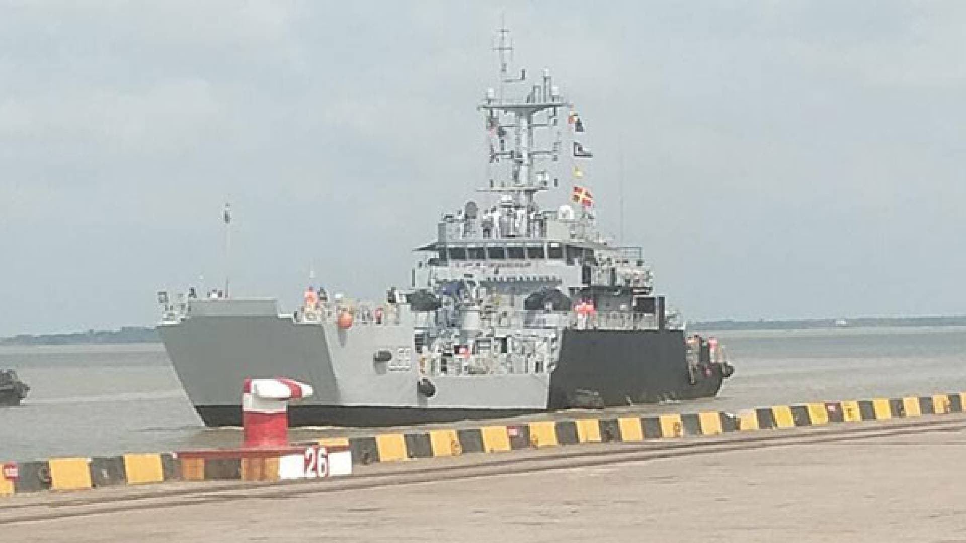 Navy Ships From Andaman To Carry Relief Material To Quake-Hit Myanmar