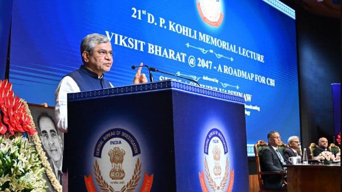 Ashwini Vaishnaw Highlights 'Four Pillars' Of India's Growth At 62nd Foundation Day Of CBI