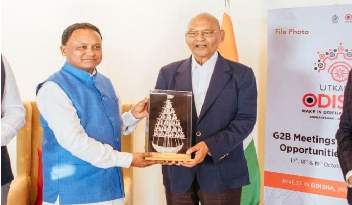 Vedanta Chairman Anil Agarwal Greets CM Mohan Majhi As Odisha Celebrates State's Formation Day