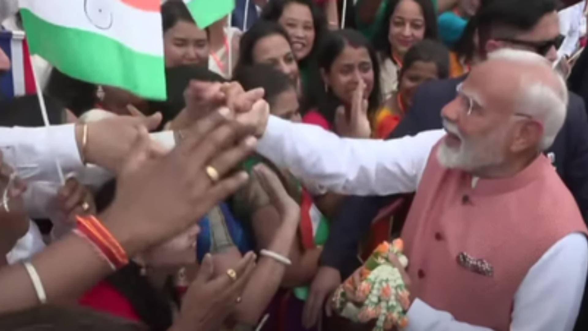 PM Modi Arrives In Bangkok To Enthusiastic Welcome By Indian Diaspora