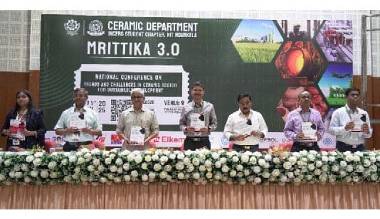 NIT Rourkela Hosts MRITTIKA 3.0 – National Conference On ‘Trends And Challenges In Ceramics Sectors For Sustainable Development’