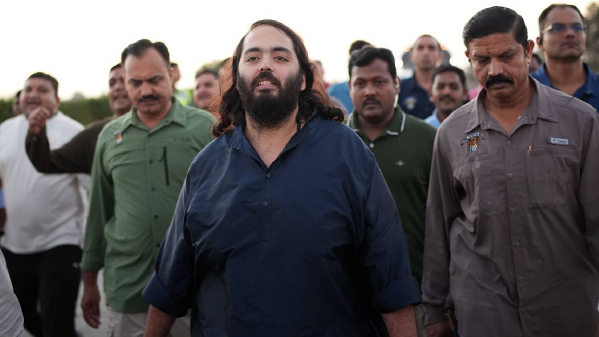 Anant Ambani Walks The Talk, Undertakes 170-Km Padyatra From Jamnagar To Dwarka