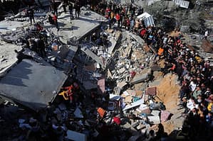 Half Of Living Israeli Hostages In Evacuation Areas: Hamas