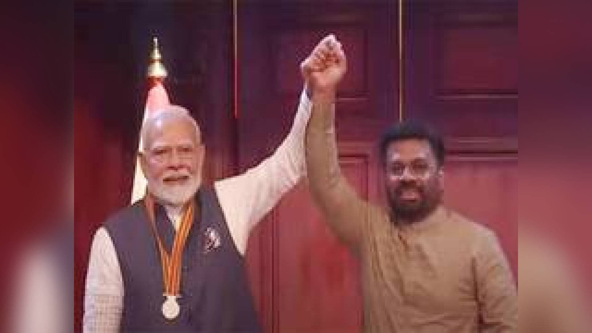 Sri Lankan President Honours PM Modi With Highest Award-Mitra Vibushana