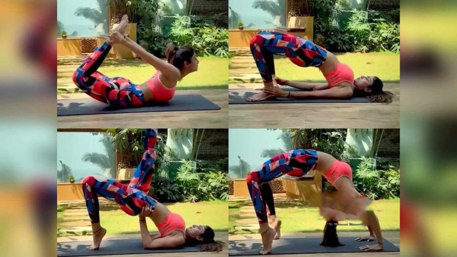 Shilpa Shetty Celebrates World Health Day With Yoga Asanas