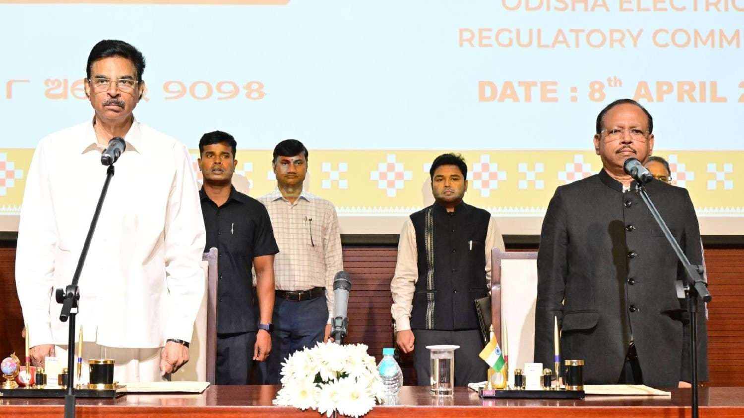 Pradeep Kumar Jena Takes Oath As OERC Chairman