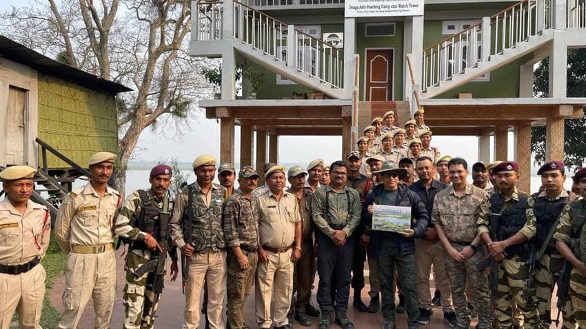 Sachin Tendulkar visits UNESCO World Heritage site Kaziranga