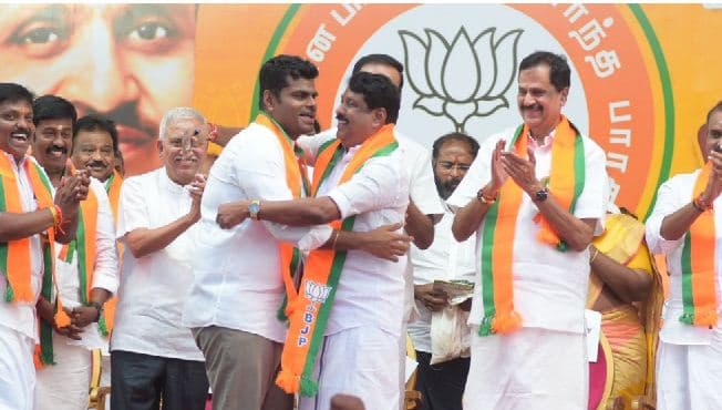 Nainar Nagendran Named Tamil Nadu BJP President, Annamalai Calls It Historic Moment