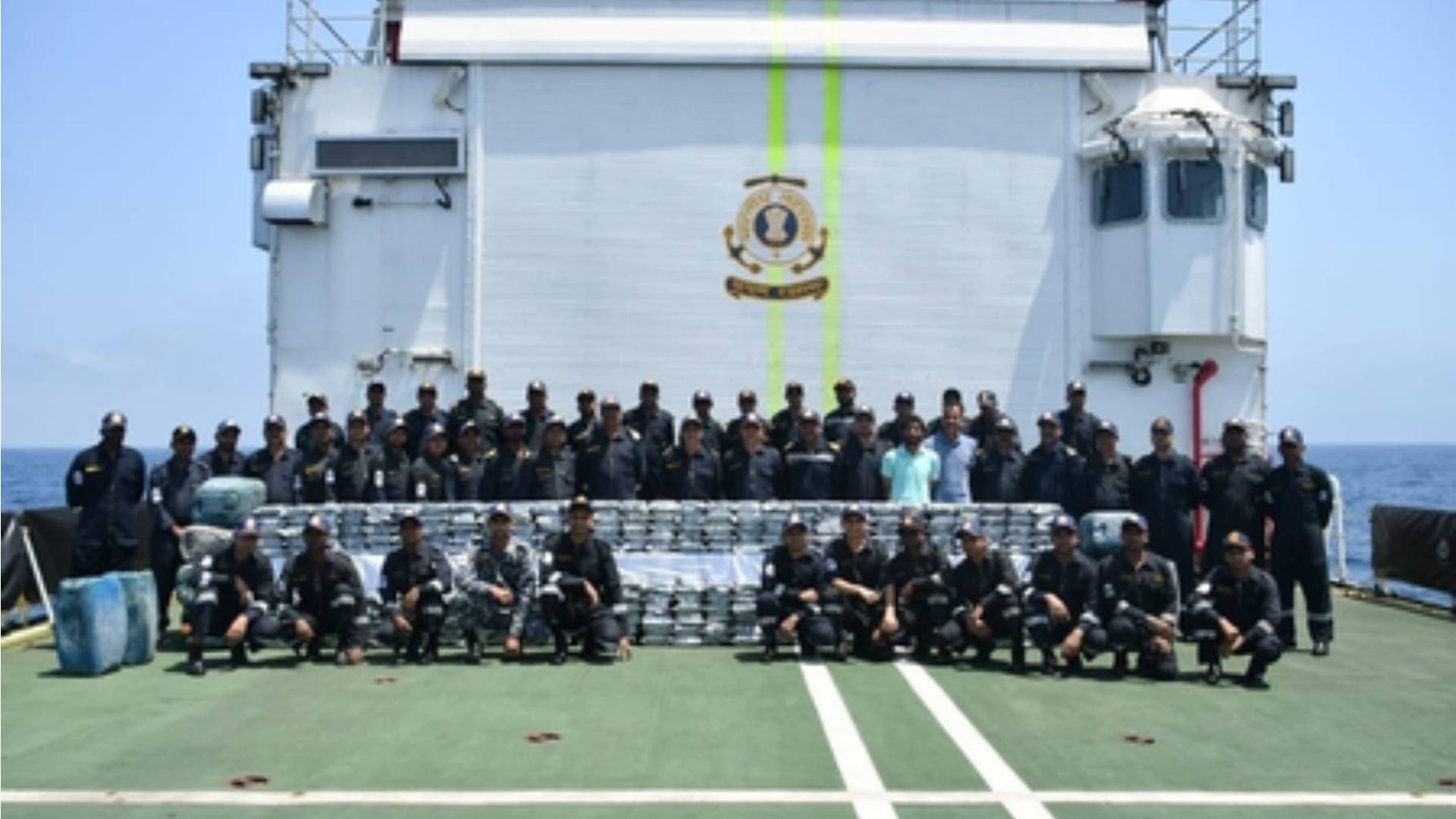 Rs 1,800 Crore Drug Haul In Arabian Sea; Gujarat ATS, Coast Guard Strike In High Sea Operation
